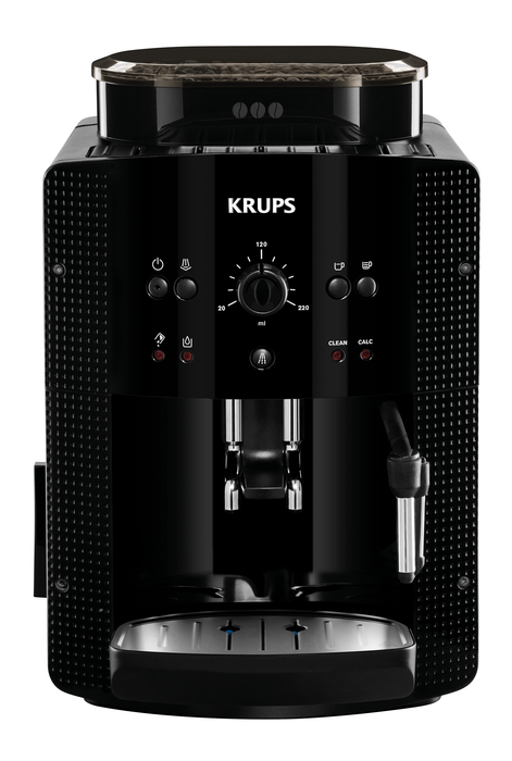 Krups Arabica EA8170 Cafetera Superautomática con Molinillo 15 Bares Negra